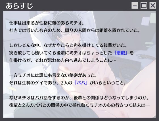 パパ活中の純情ビッチが デカチンの後輩に言い寄られています [Peep looP] | DLsite がるまに
