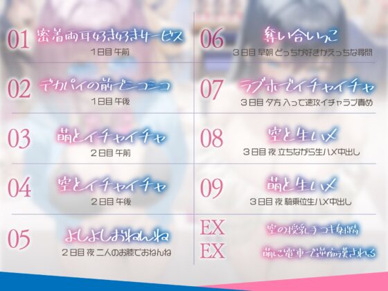 【3時間超え×爆乳Wハーレム】サービス精神がエグいイチャラブ好きのサブカル系グラドルに即売会で色恋営業された。 [Real Time] | DLsite 同人 - R18