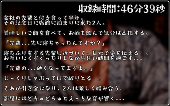 【多幸感】誘い受けの後輩彼氏くんと旅館の布団でイチャイチャ密着えっち [碧色の宝石] | DLsite がるまに