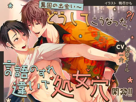 異国の出会い〜どうしてこうなった！?言語のすれ違いで処女穴開発！！～(CV.刺草ネトル、一介) [男色研究所] | DLsite がるまに