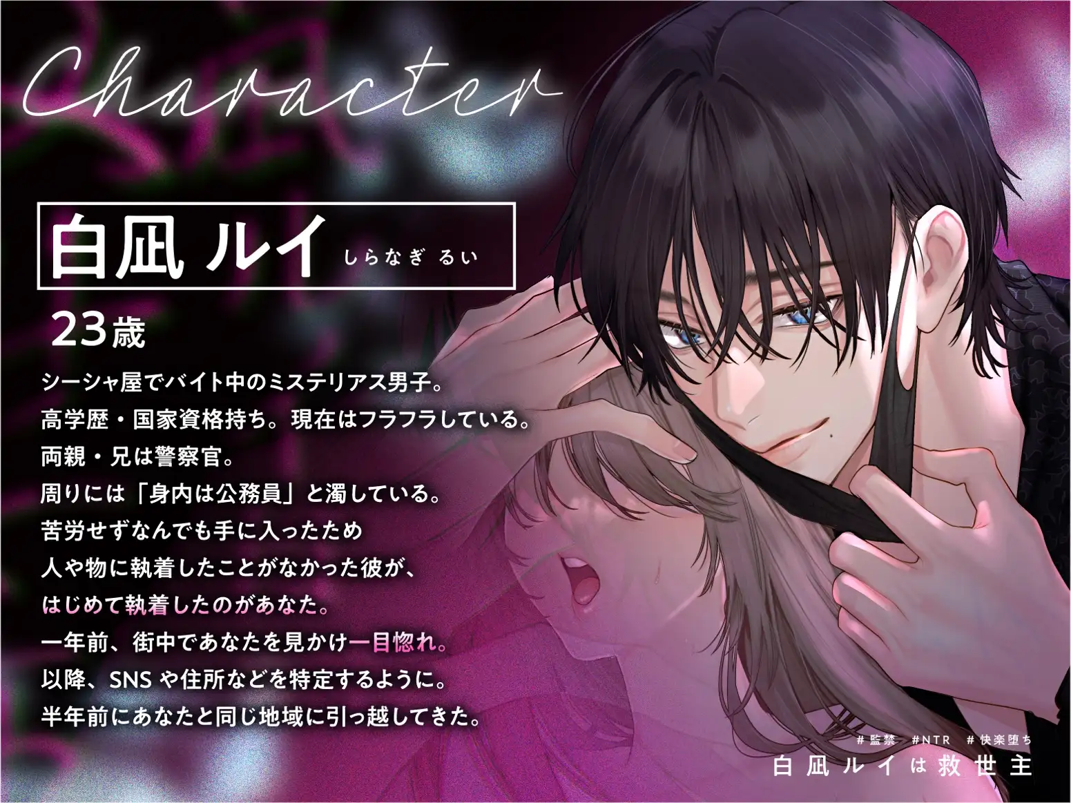 【監禁×NTR×快楽堕ち】白凪ルイは救世主 [ひみつ猫β] | DLsite がるまに