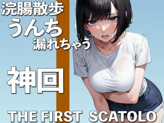 うんち我慢しながらお散歩・・・も、漏れちゃう THE FIRST SCATOLO【スカトロ・脱糞】(ブリブリブリズム) - FANZA同人