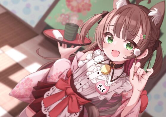 【2026年04月25日迄限定特典】お耳癒し処『にゃんネコ風流庵へようこそですにゃ！』〜好奇心いっぱいにゃんこのサクラはご主人様にお耳かきがしたい～【CV.高田憂希】 [RaRo] | DLsite 同人 - R18