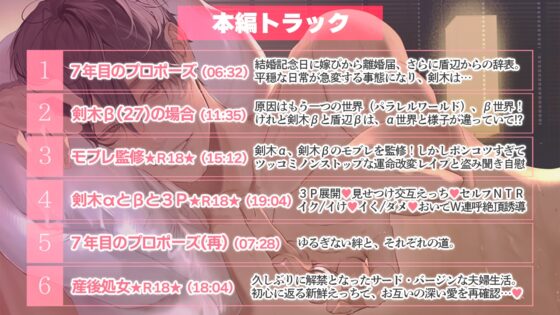 真面目系クズ★モブレくん～良識あるクズ、むたび～【離婚危機と2人の剣木】ジュニアSS/剣木と盾辺の耳かきASMR/セフレくん2.5同梱 [禁断りんご] | DLsite がるまに
