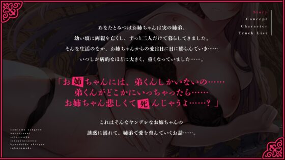 病みあまヤンデレお姉ちゃんに精子ぜんぶ搾り取られて姉弟で赤ちゃんつくるまで〜僕のことを病的なまでに愛してくれるお姉ちゃんと孕ませ子作りえっち〜【KU100フォーリーサウンド】(とろとろすたじお) - FANZA同人