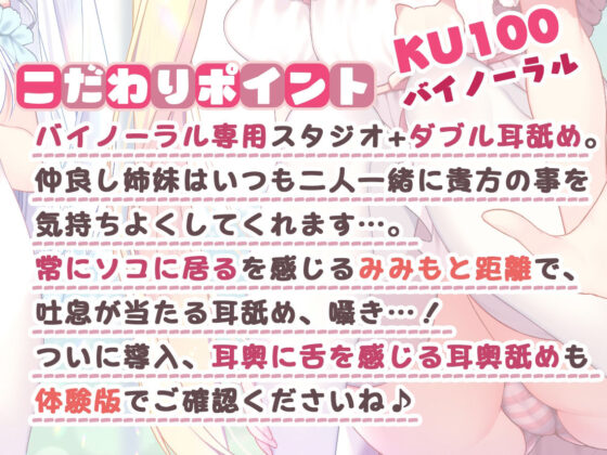 【吐息感じる両耳舐め】お兄ちゃんの為なら何でもするよ！お耳もおち〇ちんも全部気持ちよくなーれ♪(ひだまりみるくてぃ) - FANZA同人