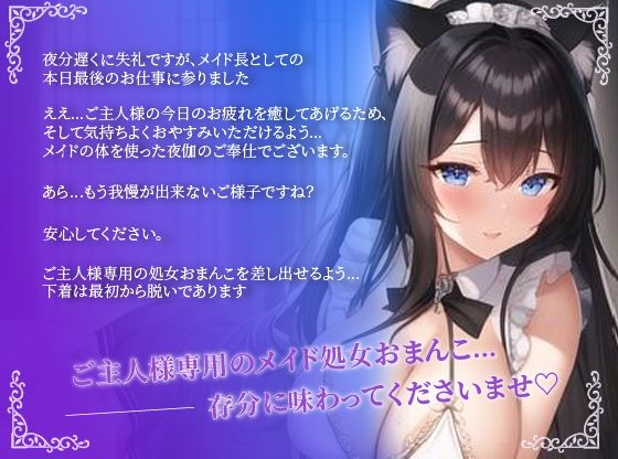 【期間限定割引中】クールな猫耳メイド長の甘々だいすきご奉仕〜異世界ご主人様の子供を孕みたい〜【抱き枕推奨】(巨乳大好き屋) - FANZA同人