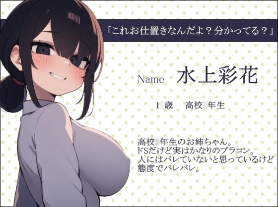 【マゾ向け】お姉ちゃんの射精我慢お仕置き手コキ【サク抜き】 [サク抜き!!] | DLsite 同人 - R18