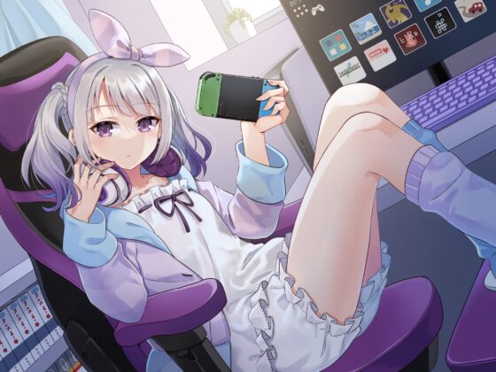 【ASMR・耳かき・耳マッサージ】僕だけのVtuber ～無気力ダウナー系な君とヒミツの真夜中のお楽しみ～ 【CV:石見舞菜香】 [SpiceStudio] | DLsite 同人 - R18