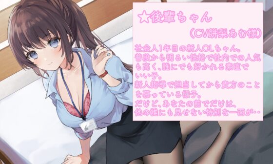 【たぶんずっと110円】カワイイ後輩OLちゃんにオナ指示されて、搾り取られる。 [ペンデュラムボイス] | DLsite 同人 - R18