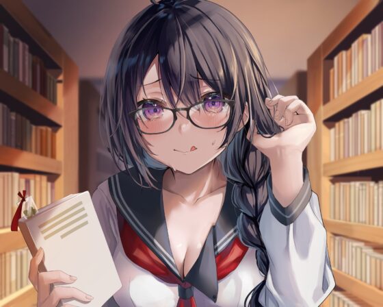 【淫乱罵倒♪】陰キャラだと思っていた高身長図書委員はチンポが大好きなド変態だった [J〇ほんぽ] | DLsite 同人 - R18