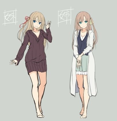 姉妹による二人がけ男の娘催眠音声 3P女装姉妹レズ～三姉妹の肖像～ [しりあるヒプノ] | DLsite 同人 - R18