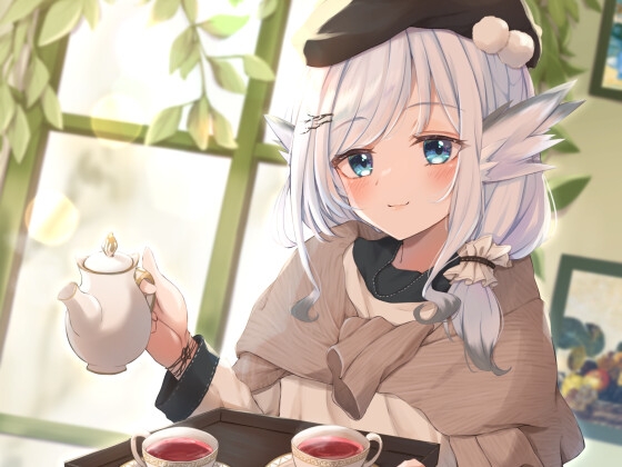 【耳かき/耳マッサージ/咀嚼音】幼妻シマエナガとゆったりライフ [癒しの森の家] | DLsite 同人 - R18