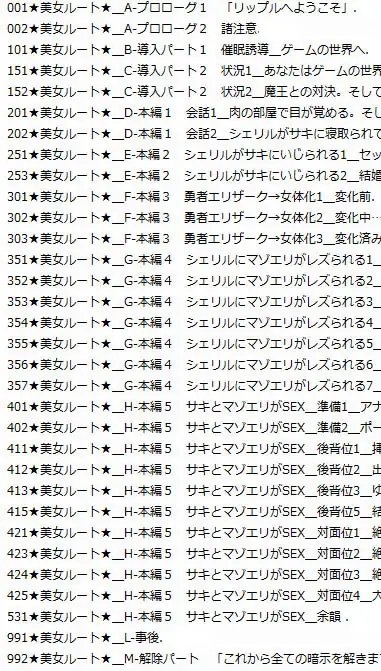 レズえっち3～凛々しかった勇者(男)は魔王(女)に負けたあげく女体化されて、淫乱な奴隷妻になって気持ちよくアヘご奉仕しちゃうの。 [風呂井戸ソフト] | DLsite 同人 - R18