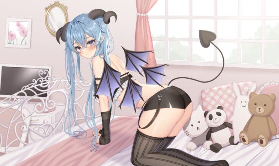 超純情! サキュバス三姉妹!! 三女.夜見美知留(よるみみちる)の場合【CV.本渡楓】 [アールグレイ] | DLsite 同人 - R18