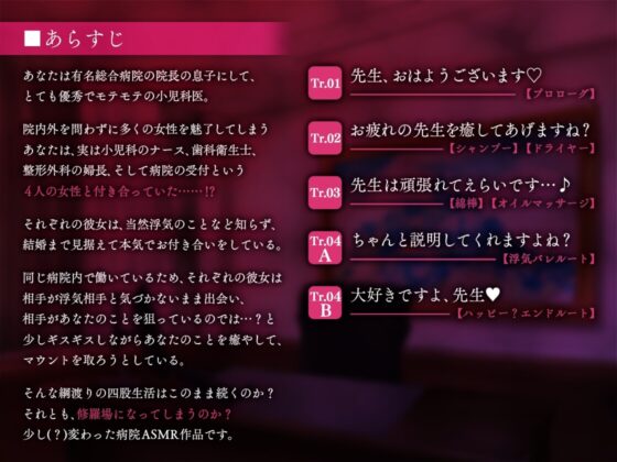 先生?4股してたって本当ですか? [ささやきクリニック] | DLsite 同人 - R18