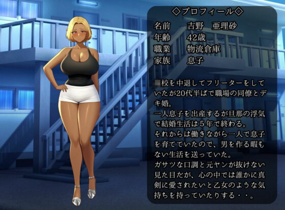 元ヤンで強気なツンデレ母ちゃんに告白してみたら ケツ穴まで犯られて完堕ちする熟女(42)(MILF BOOKS) - FANZA同人