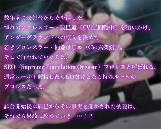 【SEO Round.1】《BF&イチャLOVE》射精したらKO負け!? 憧れのセンパイレスラーと真剣マッチで初めてのメスイキ敗北!? [Elogio] | DLsite がるまに