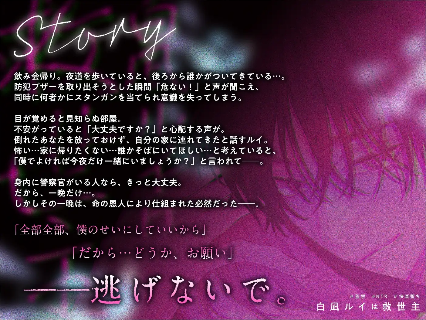 【監禁×NTR×快楽堕ち】白凪ルイは救世主 [ひみつ猫β] | DLsite がるまに