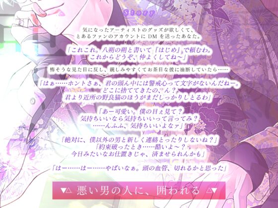 【愛ありドS】悪い男に軽率にDMした結果～執拗愛撫から絶対孕まセックスで堕とされるまで～ [蜜愛ディザイア] | DLsite がるまに