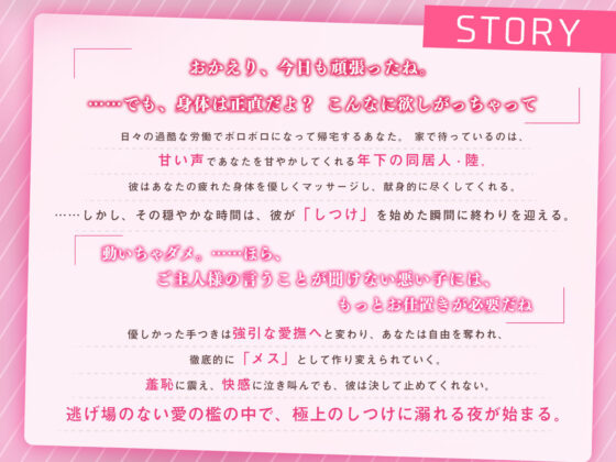ご主人様のクリしつけ〜年下のご主人様にかわいがられて連続絶頂〜
