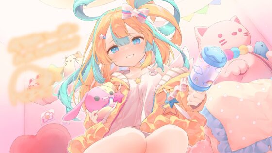 【睡眠導入2.5時間】大きな赤ちゃんをたっぷり甘やかしっ/KU100【ガラガラ・耳かき・マッサージ・心音】 [Re:AcT] | DLsite 同人 - R18