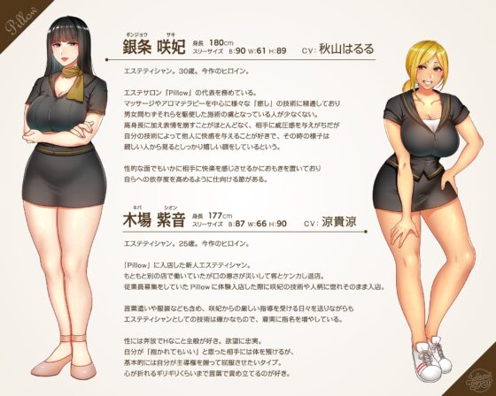 2人のドSエステティシャンによるマゾ向け乳首・お尻集中ケアWコース [セツナシロップ] | DLsite 同人 - R18