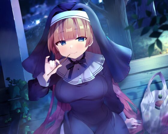 『真夜中だけが僕たちの救い ～ちょっとわるいシスター、真理愛～』【CV.原奈津子】 [RaRo] | DLsite 同人 - R18