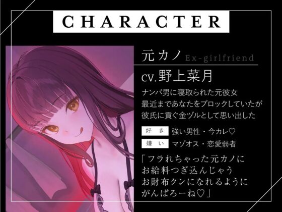 元カノM性感 マゾ向け風俗で働く寝取られ元カノに貢いでいます [カウントダウンバニー] | DLsite 同人 - R18