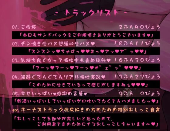 【実演収録】泥酔マゾを徹底調教~嘔吐放尿しながら快楽堕ち~ [サンドバッグ実験施設] | DLsite 同人 - R18