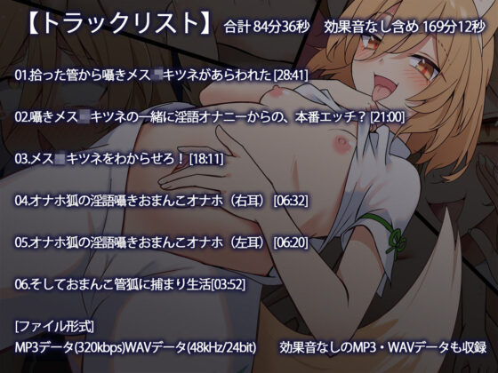 【逆転あり】メス○キツネの囁き淫語オナサポ恩返し(Steel Doll) - FANZA同人