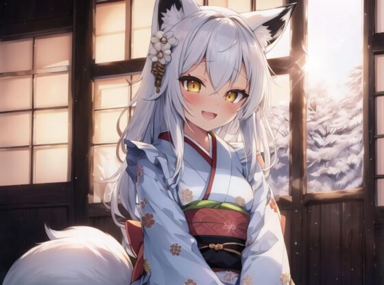 【110円】のじゃロリ妖狐の妹も子孫繁栄したい～もふもふドスケベ白狐と甘々性活～【抱き枕推奨/ファンタジー/癒し】 [巨乳大好き屋] | DLsite 同人 - R18