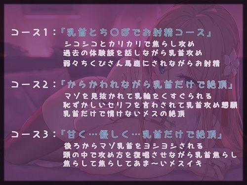 乳首オナサポ〜風俗嬢ハルカちゃんの三つの乳首攻め〜(玄姫屋) - FANZA同人