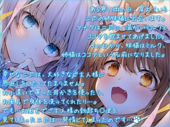 耳舐めにゃんにゃん天国 ケモ耳姉妹の孕ませおねだり♪【KU100バイノーラル】(パースペクティブ少女幻奏) - FANZA同人