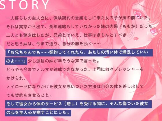 【バイノーラル】背徳と依存の契約、限界妹の特別接待〜あたしは何でもします……(m3t) - FANZA同人