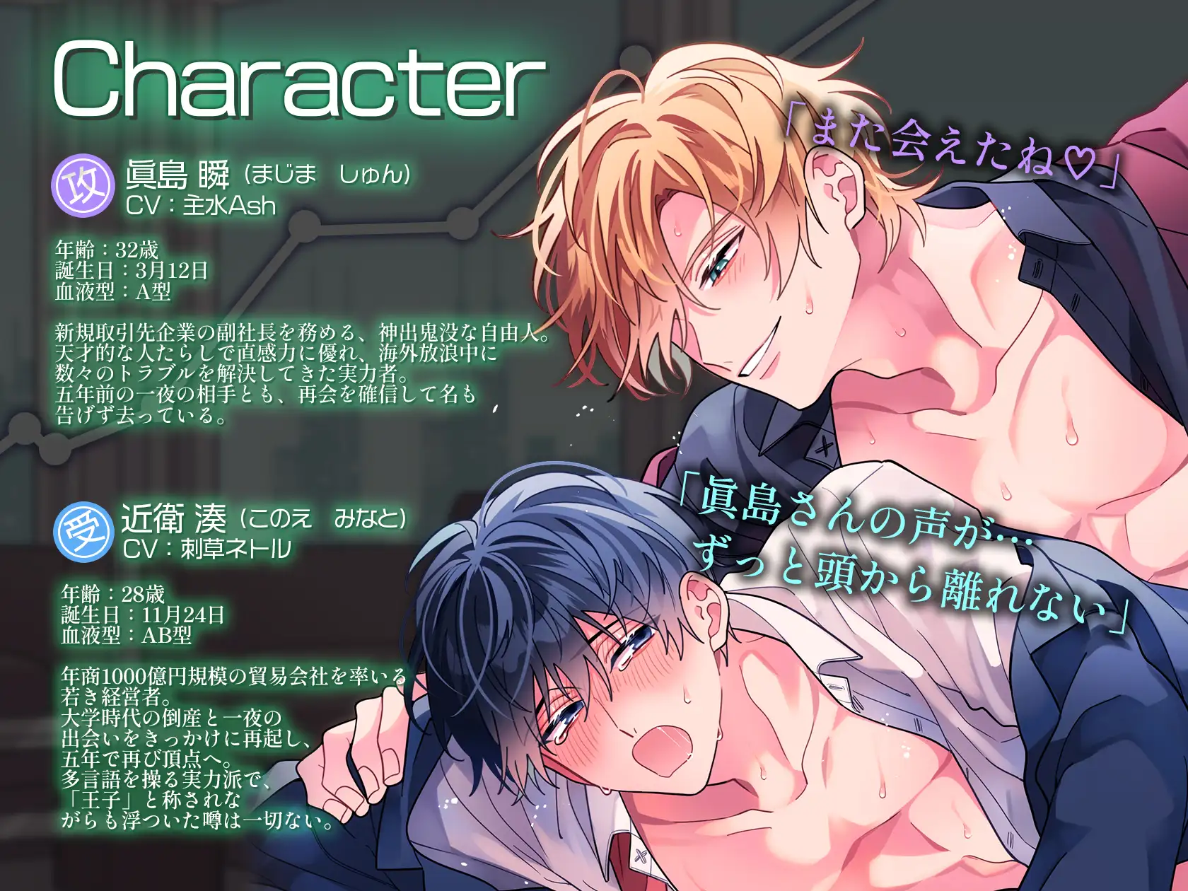 Super Darling Syndrome〜溺れるほど甘く堕ちるノクターンナイト〜【特典漫画付き】 [Star Garden] | DLsite がるまに