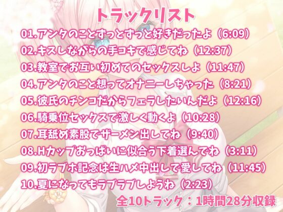 隣の家の幼なじみと春恋えっち-春から始まるラブラブ恋人生活【バイノーラル】(幸福少女) - FANZA同人