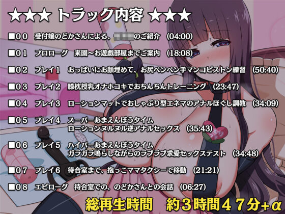 大人赤ちゃんのためのエッチな○○園 甘園房 しおりママ 〜ご主人様ママがいい子に躾けてあげる〜(ホワイトピンク) - FANZA同人