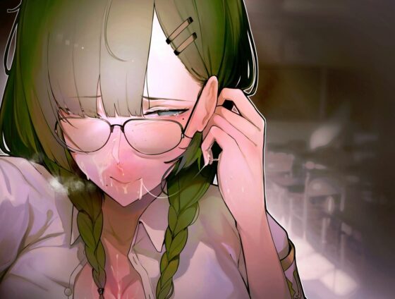 【甘おほ声】クールでまじめなクラスの風紀委員が実はオナニー狂いのオホ声おまんこだった話(おほ声の館) - FANZA同人