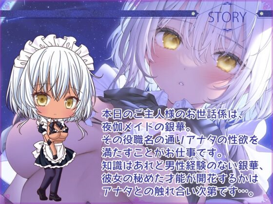 瑠璃雪楼の小夜曲 夜伽メイド銀華の痴態【KU100ハイレゾ】 [パースペクティブ少女幻奏] | DLsite 同人 - R18
