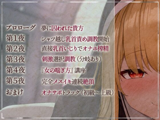 【オナサポ】乳首責めオナサポ聖女〜貴方をメスに堕とす明晰夢〜 [幻想アンジェリカ] | DLsite 同人 - R18