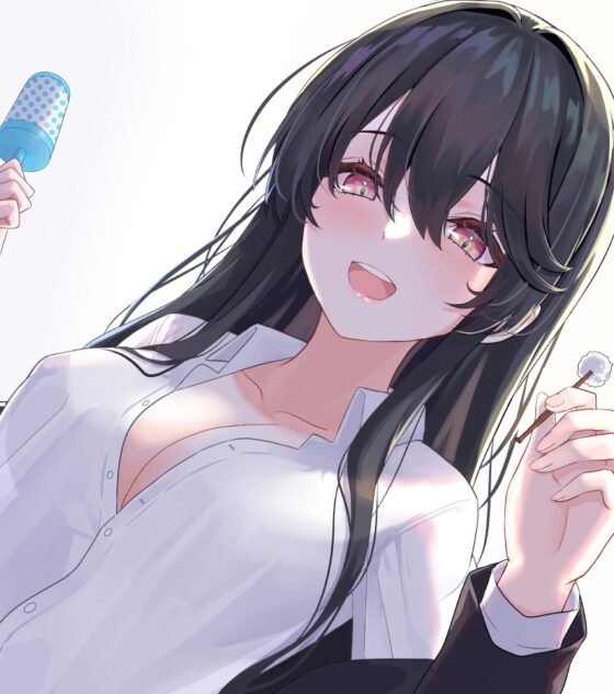 【バブみ耳かき】ヤンデレ生徒会役員様、強制赤ちゃんプレイで脳まで届く密着ウィスパーボイス【KU100】 [らびぷろ] | DLsite 同人 - R18