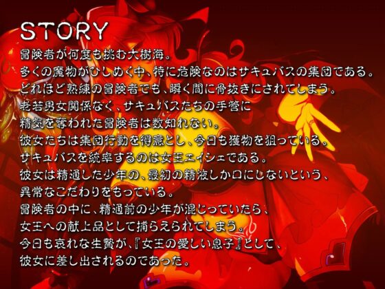 モンスター娘に襲われるASMR～サキュバスのエイシェ編～ KU-100/フォーリーサウンド【ルート分岐あり】 [人間以外] | DLsite 同人 - R18