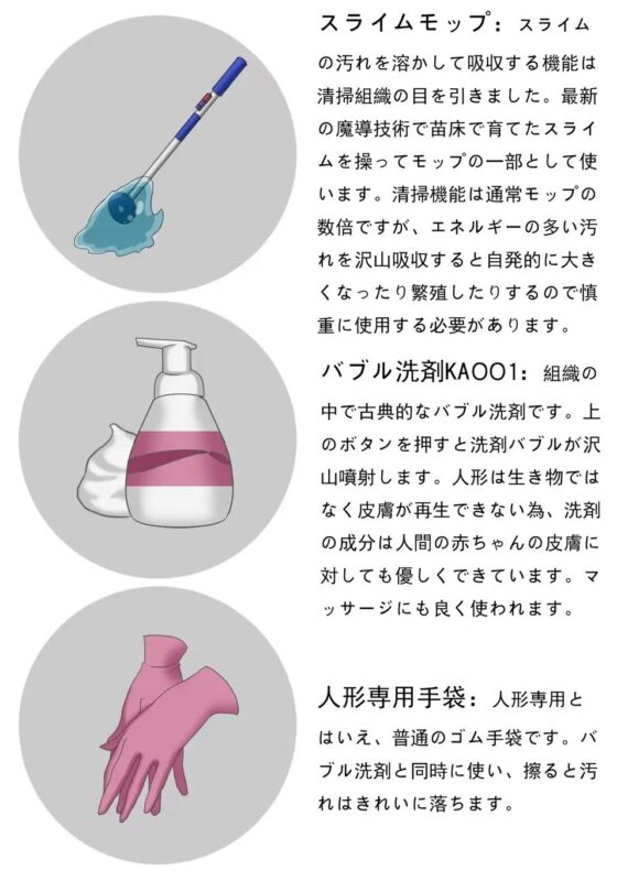 徹底的搾精!魔導メイド人形×おち○ちん掃除 [風の奴隷] | DLsite 同人 - R18