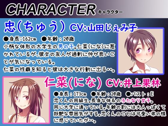 彼氏ちゅう君とふたなり調教女王～ネトラレ男の娘堕ち編～ [仮性旅団] | DLsite 同人 - R18