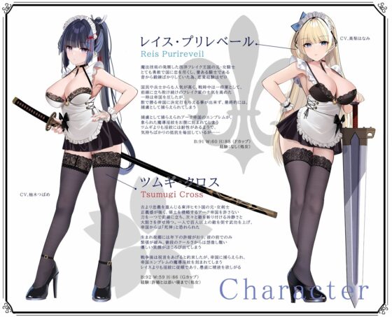 【分からせ】元女騎士&女剣士の勝ち気メイド 〜オホ比べ強●ご奉仕〜(クロんりーわん) - FANZA同人