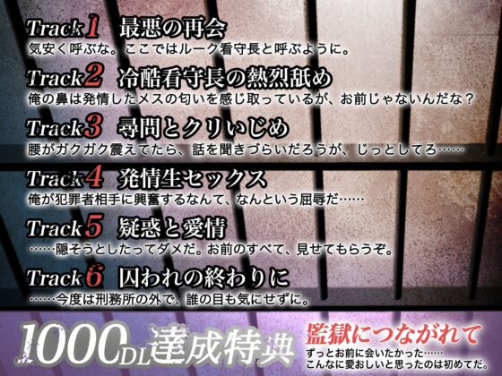 【KU100】クンニ大好きクールなウルフ看守長の狂愛尋問～執着絶倫男によるクリちんぽ強制連続イキ～ [狂愛プレジャー《執着×吐息》] | DLsite がるまに
