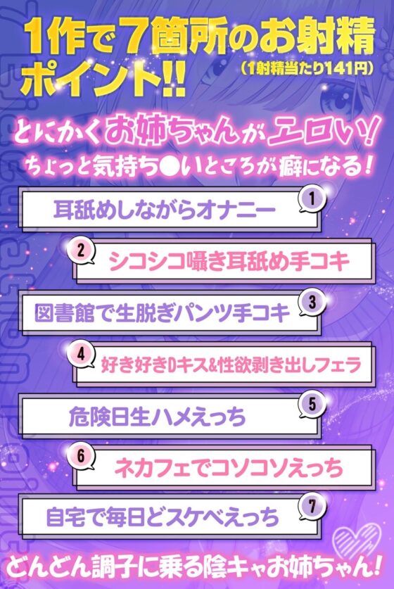 【あすきぃきゅーぶ x VOICE LOVER】幼馴染みのカラダがエロいド陰キャお姉ちゃん -限界耳舐め依存→密着キス変態おねだり→中出し懇願えっち-【耳舐め超特化】 [VOICE JUNCTION] | DLsite 同人 - R18