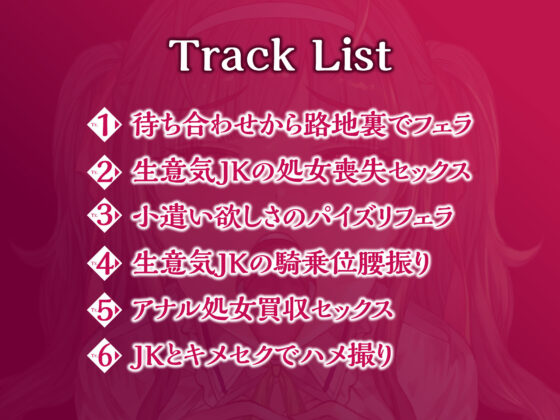 【KU100】貧困お嬢様●●は大好きなお金のためにパパ活で何でもヤリます！ 〜処女だけどゴックンからキメセクAV撮影まで〜(生ハメ堕ち部☆LACK) - FANZA同人