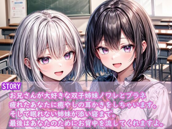 【期間限定50%オフ】クールと癒し系双子姉妹の耳かき～ノワレとブラネ【CV.恋鈴桃歌, KU100】 [YUMA FACTORY] | DLsite 同人 - R18